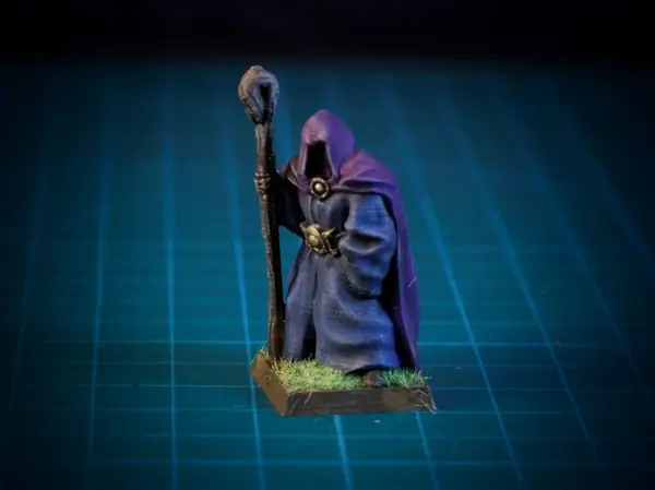 Hooded Stranger 28mm (No supports, FDM)