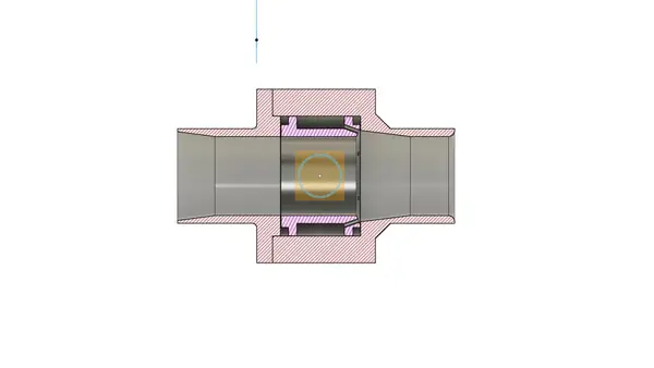 Particle accelerator in the extraction of sawdust