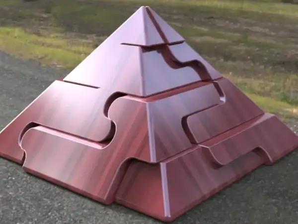 金字塔智力3D拼图