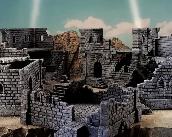 Ulvheim building and ruins - A