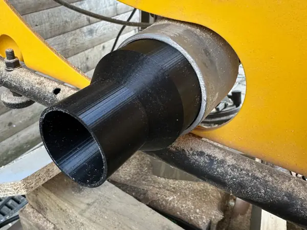 Dewalt Table saw Dust extract to Festol