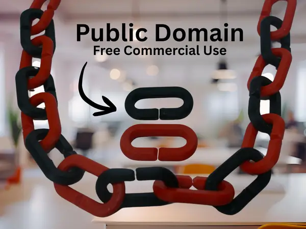 Linkable Chain – Public Domain Modular Chain Links