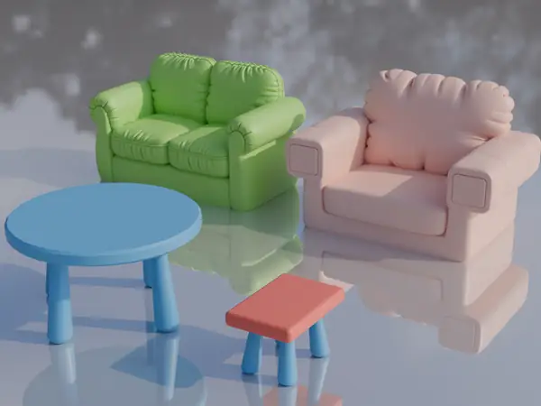 微缩沙发家具