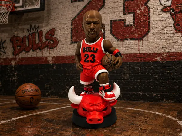 Michael Jordan collectible basketball figurine
