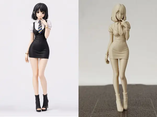 动漫女孩 手办