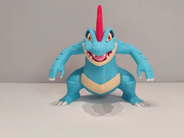 宝可梦 第二世代 #0160 大力鳄(Feraligatr)多色模型
