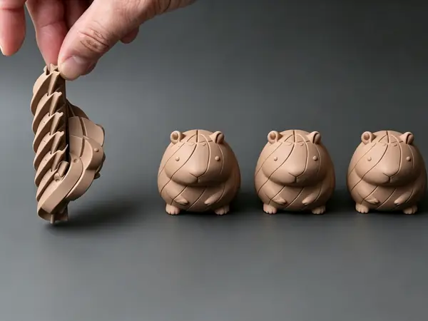 伸缩滑溜卡皮巴拉解压玩具