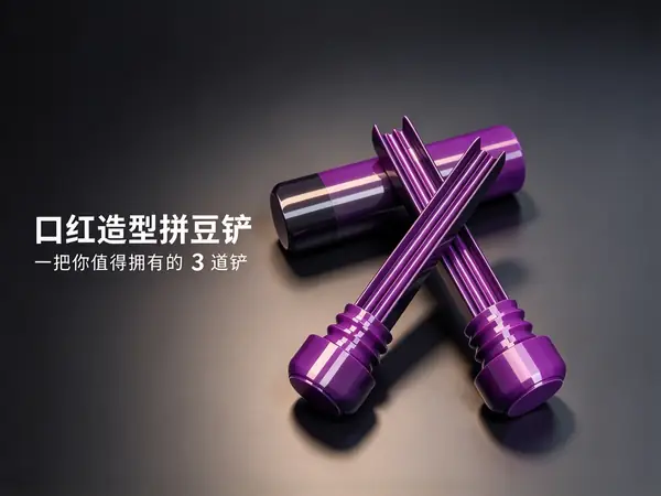 口红造型拼豆铲|你值得拥有一把不一样的3道铲