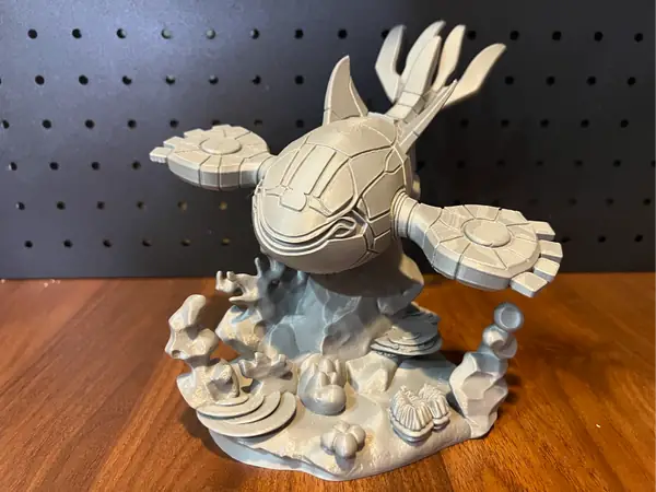 Mecha Pokemon: Kyogre Statue & Ocean Base