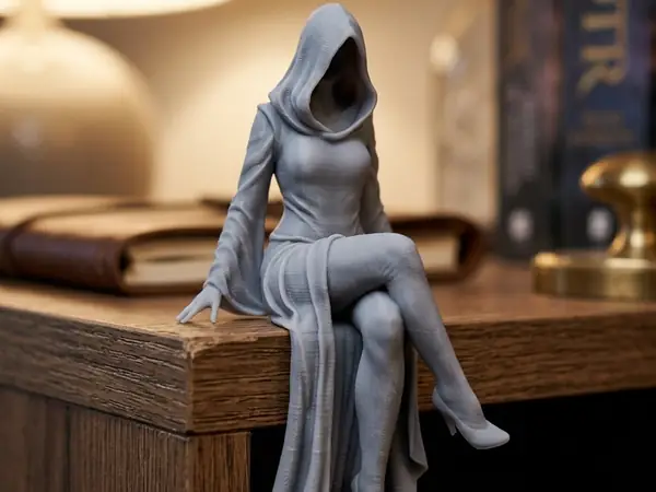Sitting Reapress - Edge Sitter Figurine!