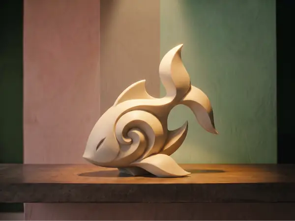 KOI CARP - SCULPTURE