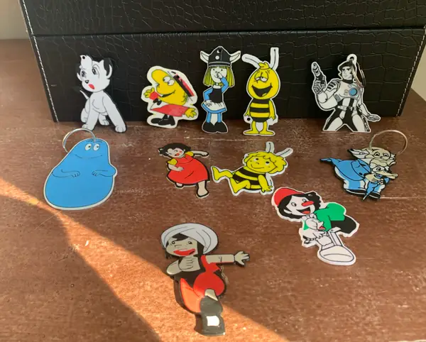 TV Cartoon Stars of the 70s Keychains