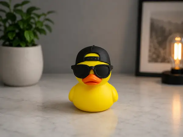 Cool Duck -Duck with Sunglasses & Cap