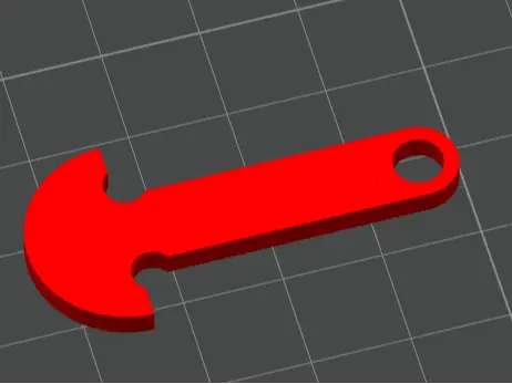 Australian Trolley Token Key $2 AU Key Ring
