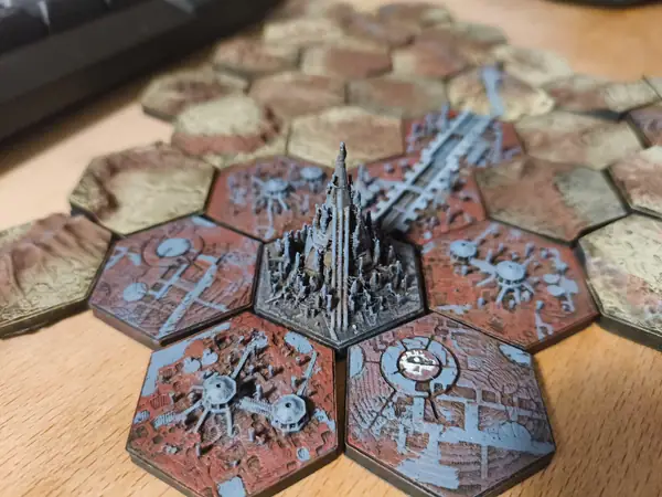 Grimdark Hive City Hex Grid