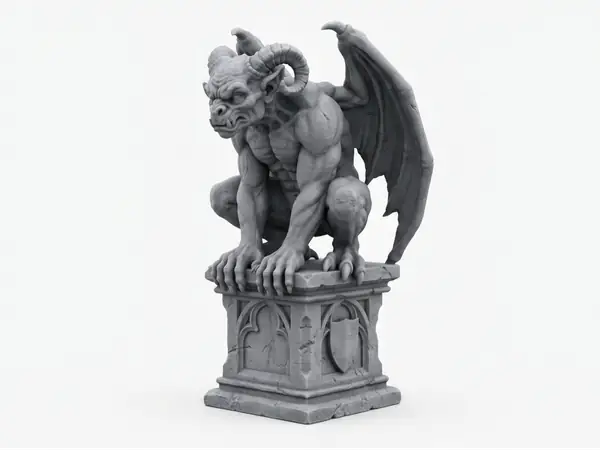 Gargoyle statue