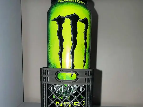 Crate-Style Car Cup Holder – 3D Printed