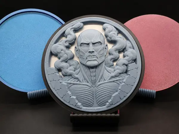 Colossal Titan Attack on Titan Wall Art - No AMS