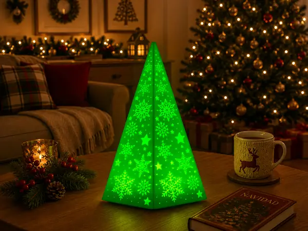 Christmas Tree Pentagonal (Led 001 & Tealight)