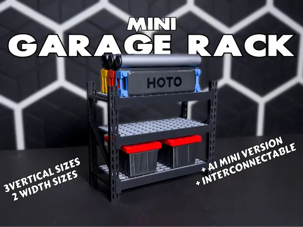 Mini Garage Rack - Modular Heavy-Duty Storage
