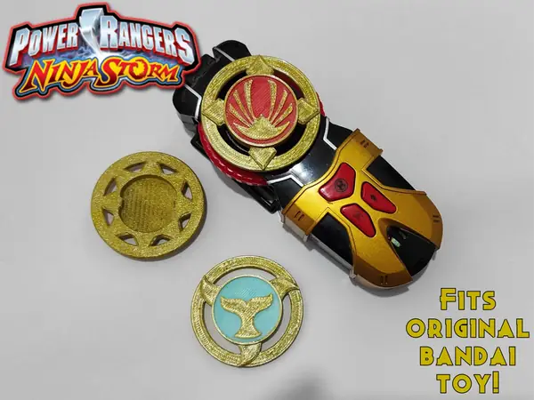 Power Rangers Ninja Storm - Wind Morpher Discs