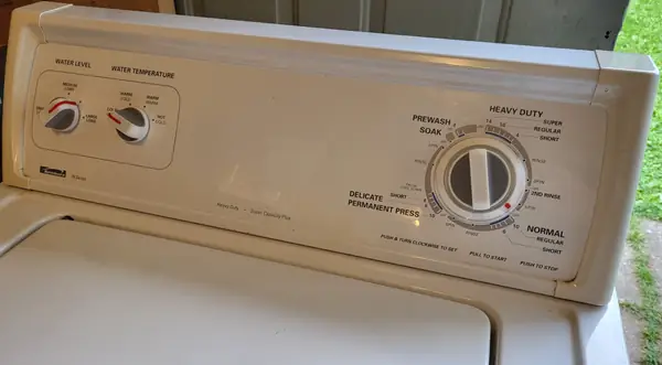 Kenmore Washing Machine knob replacement