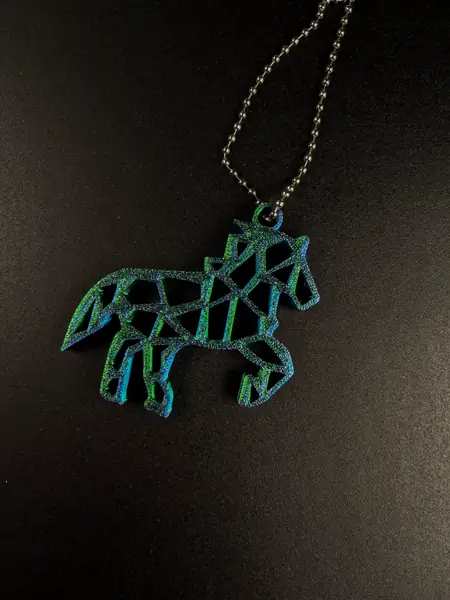 Horse keychain