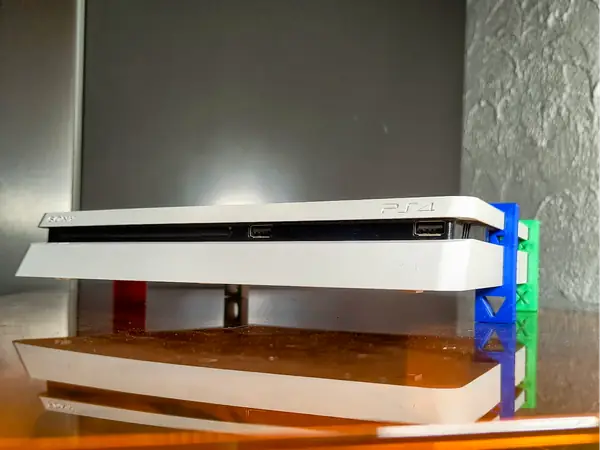 PS4 Slim Console Feet – Icon Button Edition