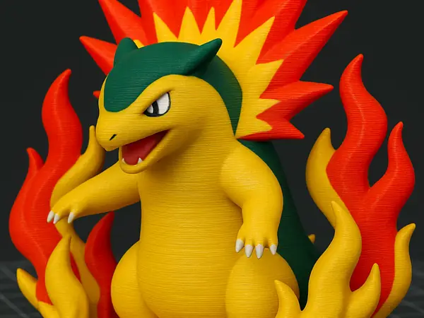 Typhlosion Sculpture