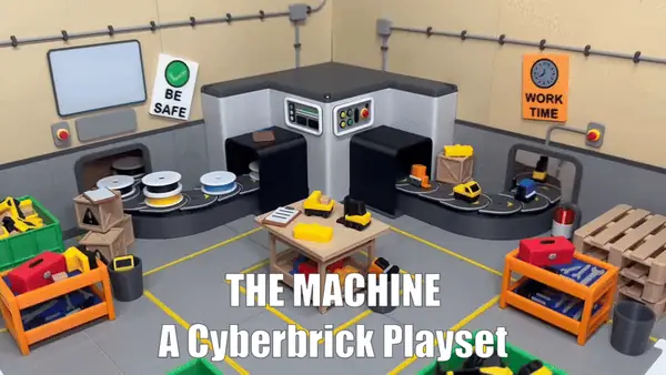 The Machine - A Factory Playset for Cyberbrick