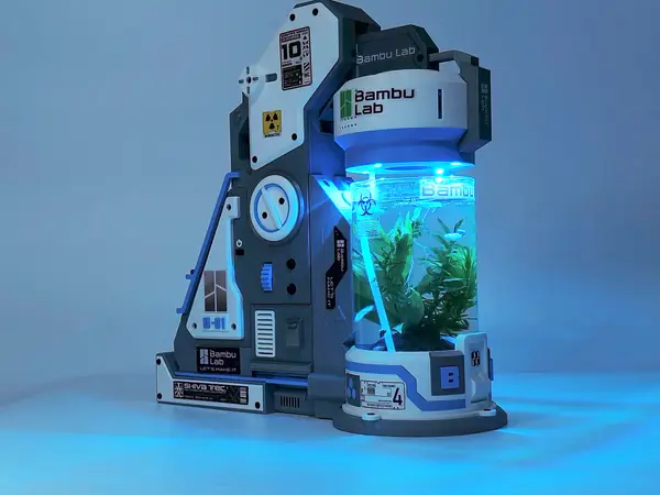 科幻生物培育胶囊系列—水族培育舱