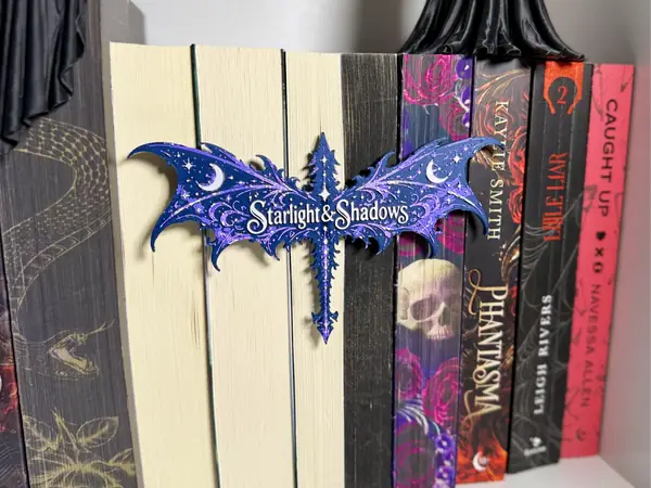 Celestial Dragon Bookshelf Decor Fantasy Booknook