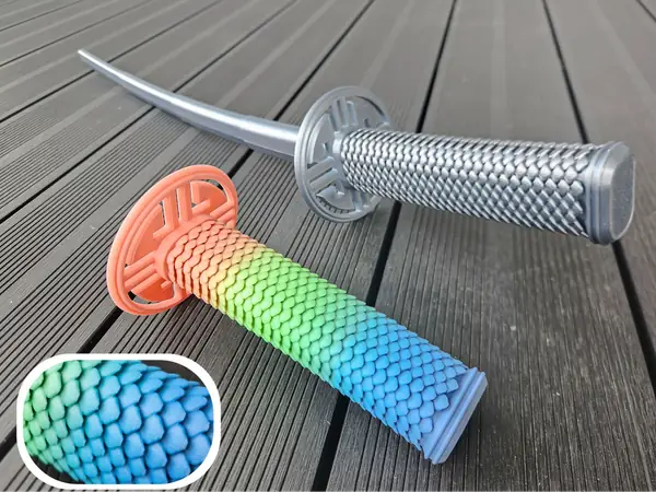 Dragon's Katana – Dragon Scales (Print in place)