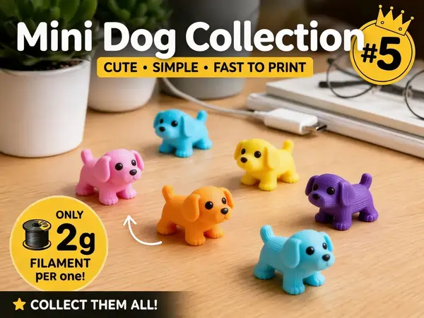 Mini Dog Fidget - Micro Zoo