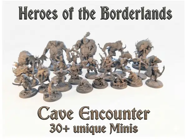 Caves Encounter Set - DnD Heroes of the Borderland