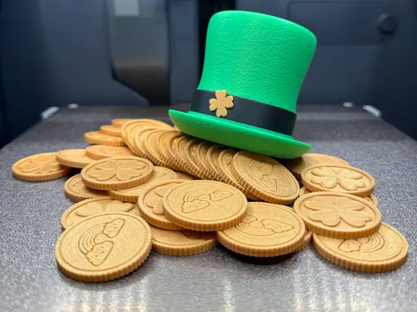 Lucky Leprechaun Coin and Hat
