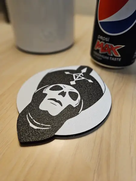 Ghost (band) Papa Emeritus Coaster