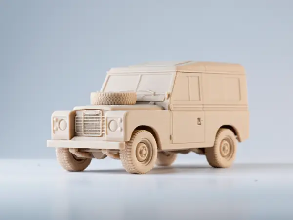 Land Rover 3D Model Car