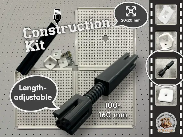UTOO3DP Construction Kit - Verstellbare Profile
