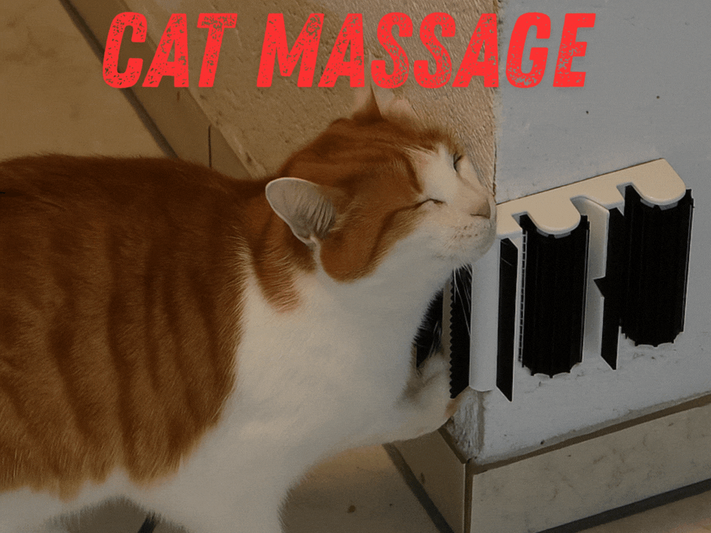 Katzenmassage-Ecke – modular 