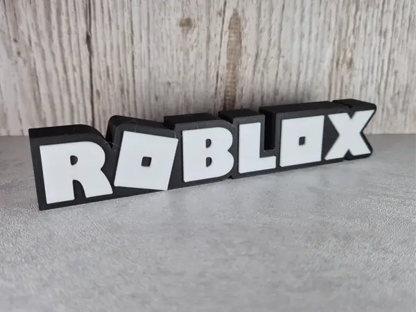 3D Roblox Logo – Customize Your Gaming Space