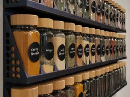 Spice World - Spice Rack - Wall Mounted - 2x