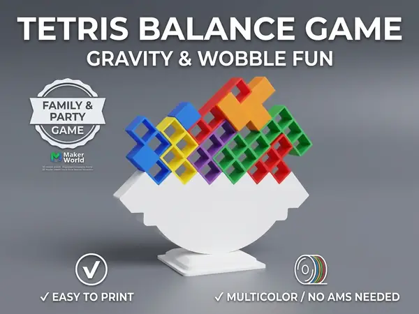 Gravity Wobble - Tetris Balance Game