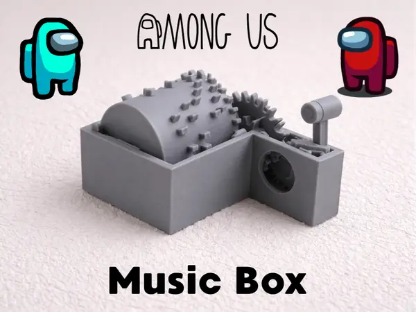 Among Us Theme Music Box
