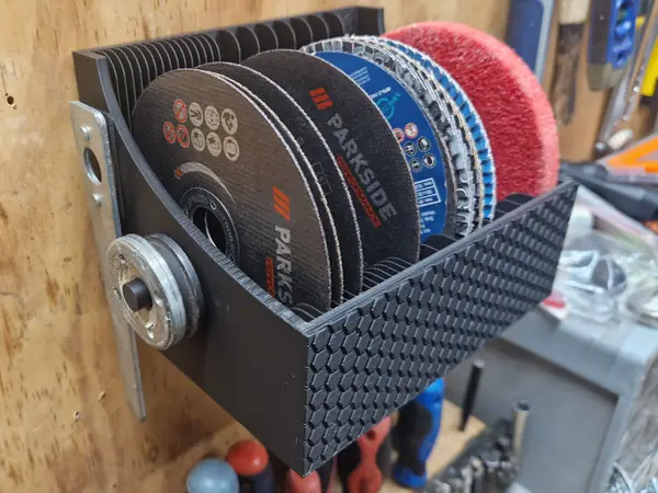 grinding discs holder