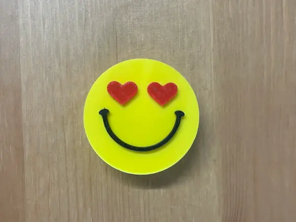Heart Eye Emoji Stanley Straw Topper