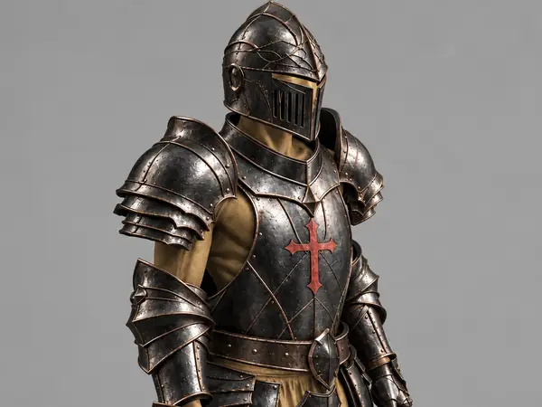 FEMALE AND MALE Black Knight Crusader Cosplay Gear