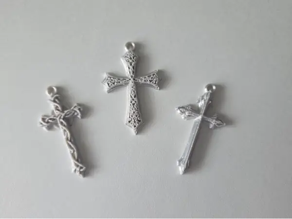 Cross keychain, pendant
