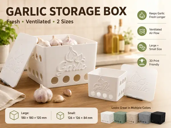 Garlic Storage Box