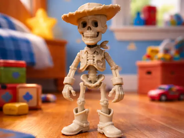 Woody Skeleton - Toy Story